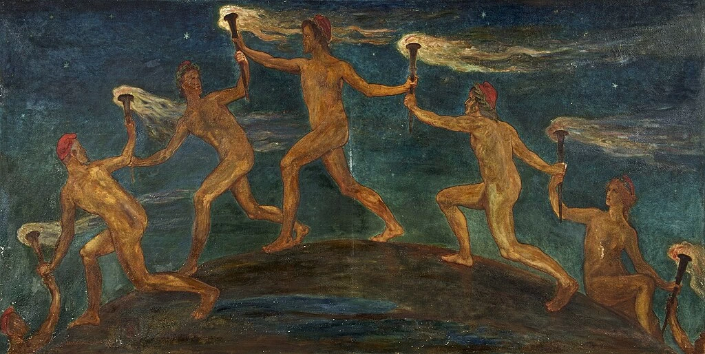 Passaggio per la gara degli spiriti eroici - Russell, Cotes Art Gallery and Museum